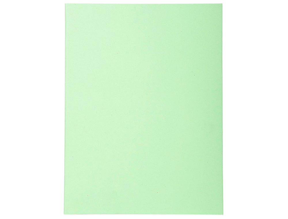 SUBCARPETA CARTULINA RECICLADA EXACOMPTA DIN A4 VERDE VIVO 170 GR