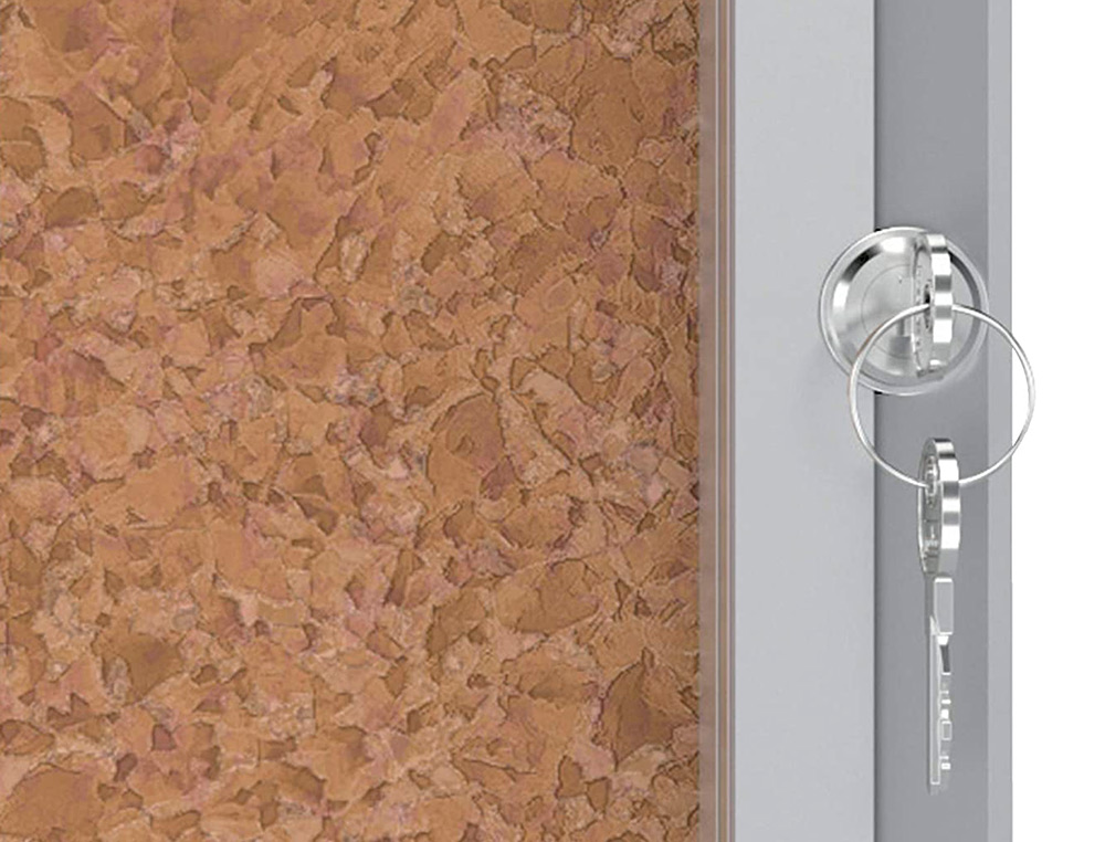 VITRINA DE ANUNCIOS NOBO PREMIUM PLUS CORCHO 4 X DIN A4 532X692X37 MM