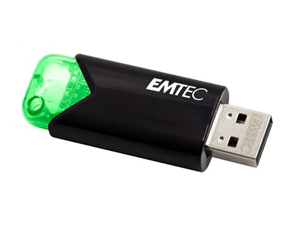 MEMORIA EMTEC USB 3.2 CLICK EASY 64 GB VERDE