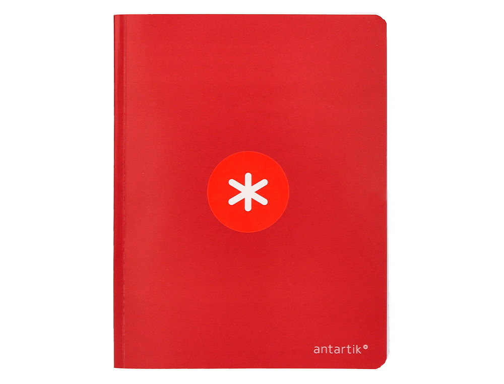 LIBRETA ANTARTIK A5+ PLUS COSIDA 48 HOJAS 90GR RAYADO HORIZONTAL CON MARGEN 6 COLORES SURTIDOS