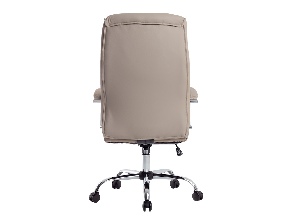 SILLA Q-CONNECT DIRECCION MODE NA SIMIL PIEL BASE METALICA ALT MAX 1220 ANC 510 PROF 490 MM RUEDAS PREMIUM COLOR GRIS
