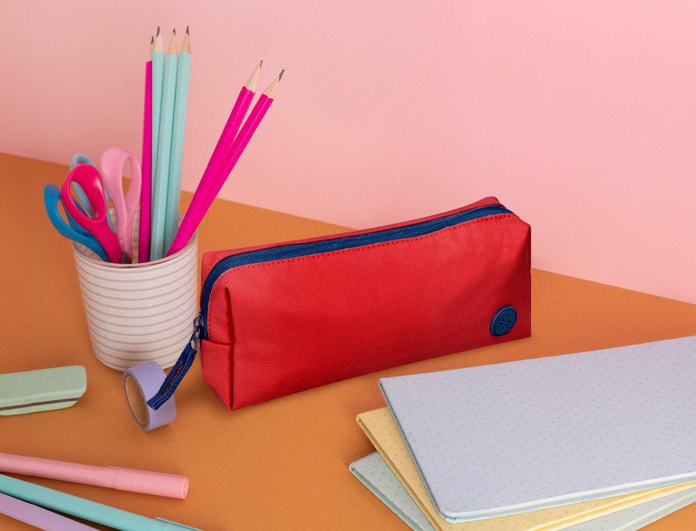 ESTUCHE PORTATODO ANTARTIK BASIC PACK 1 COMPARTIMENTO GRANATE COMPAÑERO MOCHILA 80X55X210 MM
