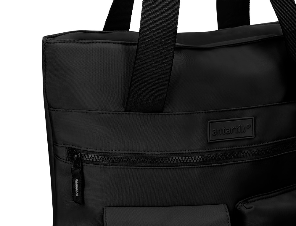 MOCHILA ANTARTIK BOLSO FLIP BAG CON ACOLCHADO PARA PORTATIL 15'' COLOR NEGRO 400X120X390 MM