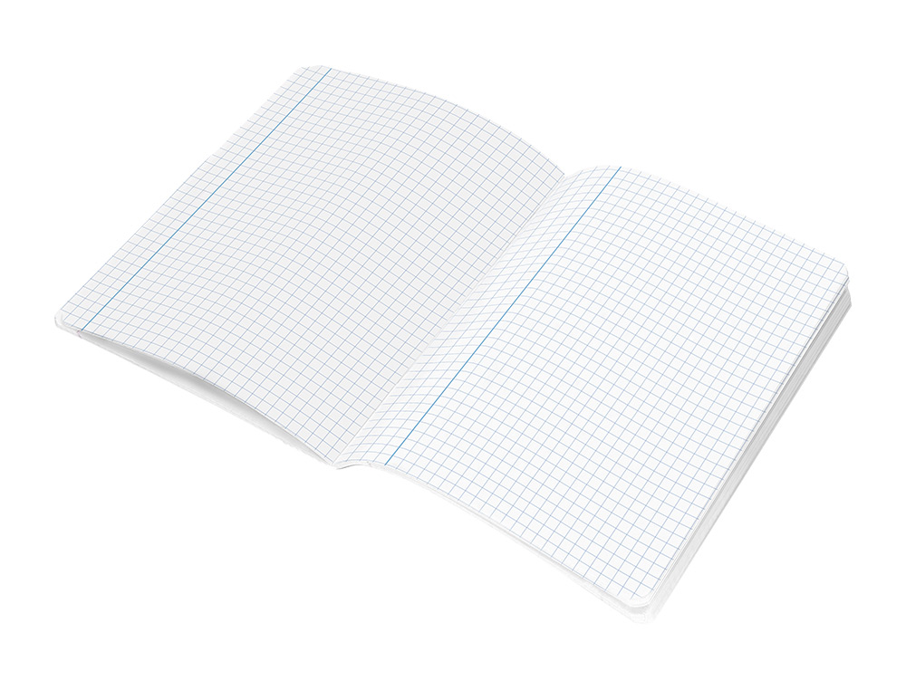 LIBRETA LIDERPAPEL SMART A5 PLUS 32 HOJAS 75G/M2 CUADRO 6MM CON MARGEN