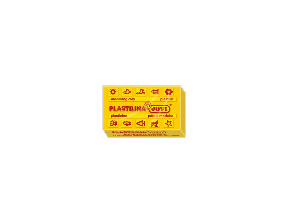 PLASTILINA JOVI 70 AMARILLO CLARO UNIDAD TAMAO PEQUEO