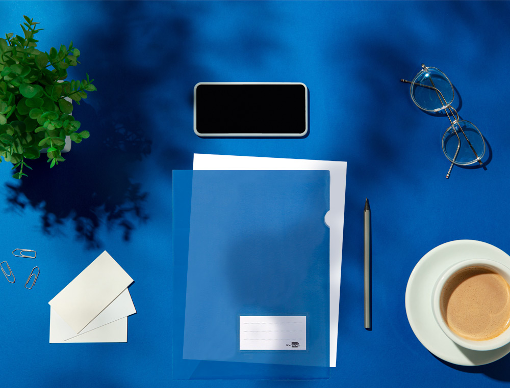 CARPETA LIDERPAPEL DOSSIER A4 UERO AZUL