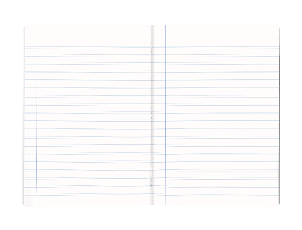 LIBRETA LIDERPAPEL SCRIPTUS A4 48 HOJAS 90GR PAUTA 5 2.5MM CON MARGEN