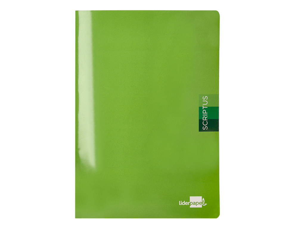 LIBRETA LIDERPAPEL SCRIPTUS A4 48 HOJAS 90GR PAUTA 5 2.5MM CON MARGEN