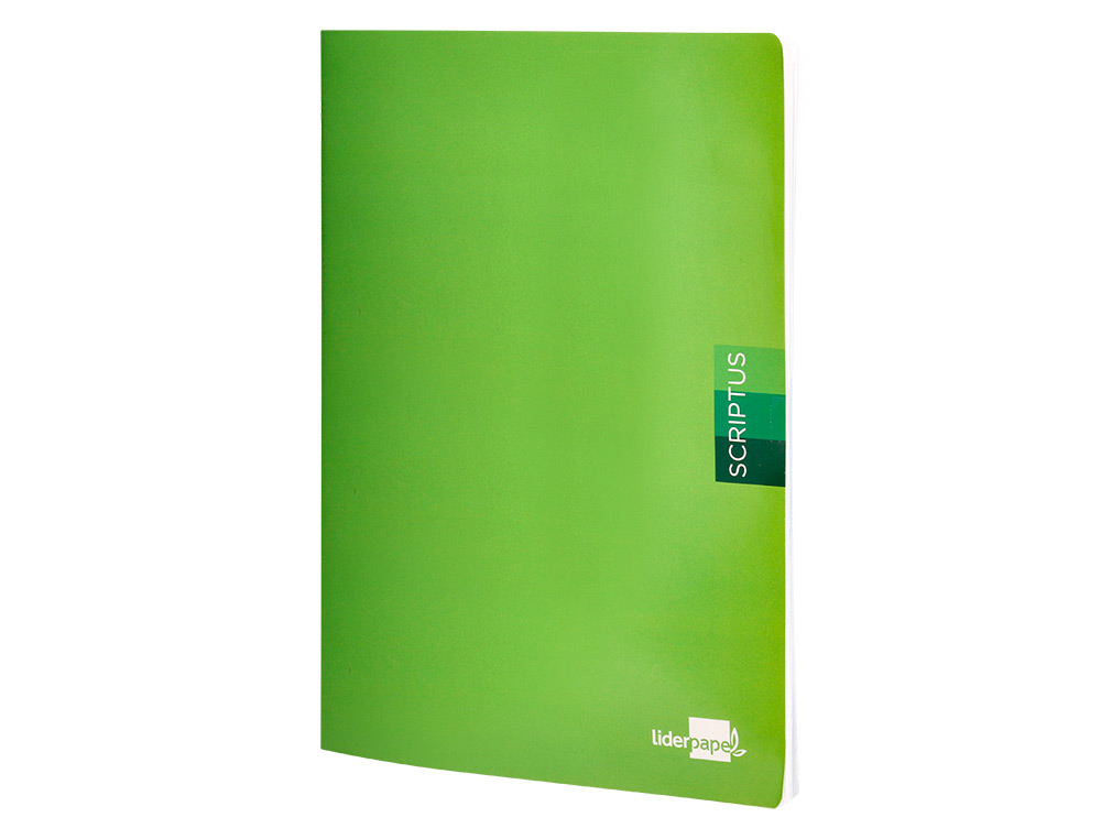 LIBRETA LIDERPAPEL SCRIPTUS A4 48 HOJAS 90GR PAUTA 5 2.5MM CON MARGEN