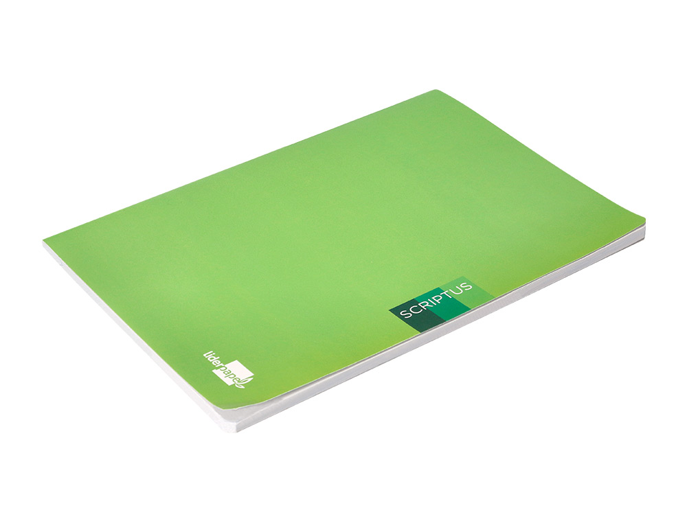 LIBRETA LIDERPAPEL SCRIPTUS A4 48 HOJAS 90GR PAUTA 5 2.5MM CON MARGEN
