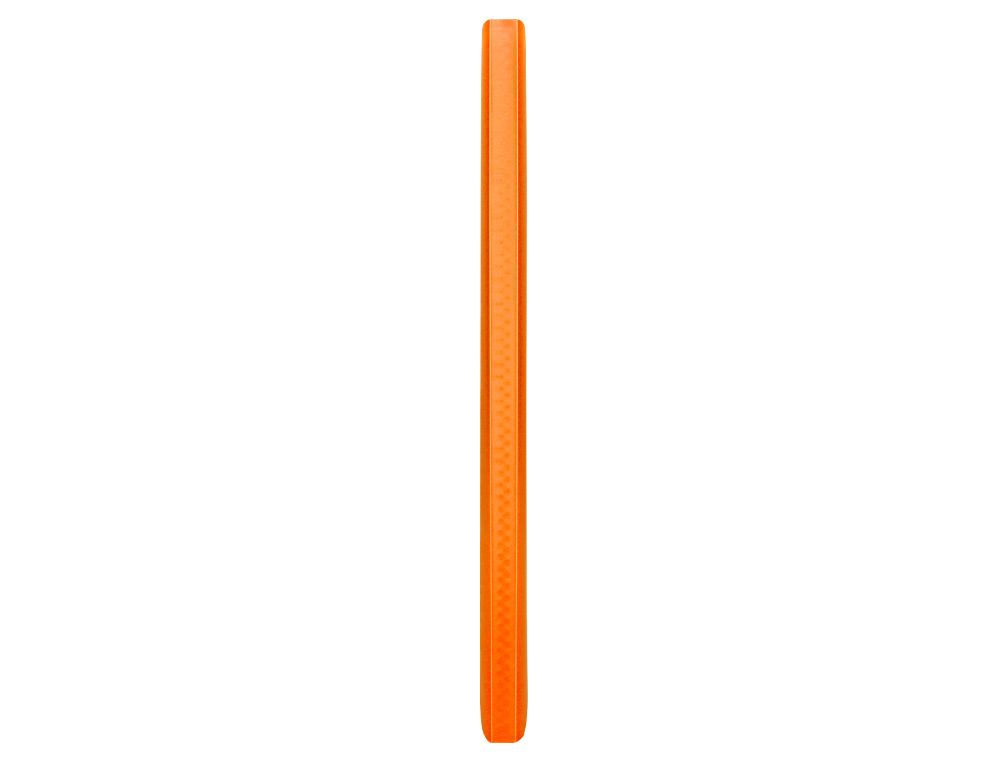 CARPETA LIDERPAPEL ESCAPARATE 47041 20 FUNDAS POLIPROPILENO TRASLUCIDA DIN A4 NARANJA FROSTY