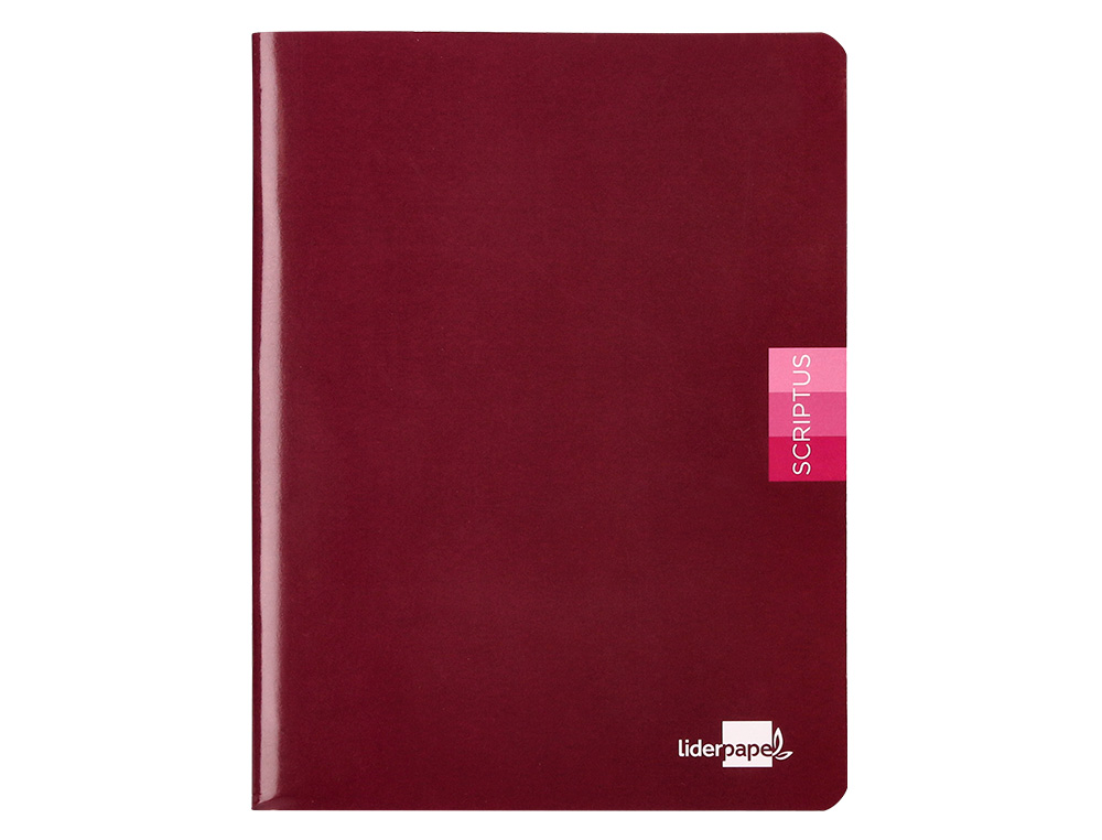 LIBRETA LIDERPAPEL SCRIPTUS A5 48 HOJAS 90GR CUADRO 6MM CON MARGEN