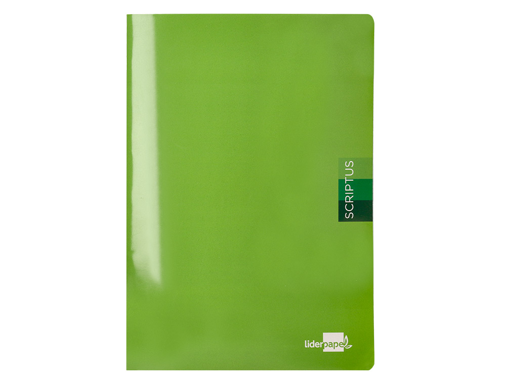LIBRETA LIDERPAPEL SCRIPTUS A4 48 HOJAS 90GR RAYADO MONTESSORI 5MM CON MARGEN COLORES SURTIDOS