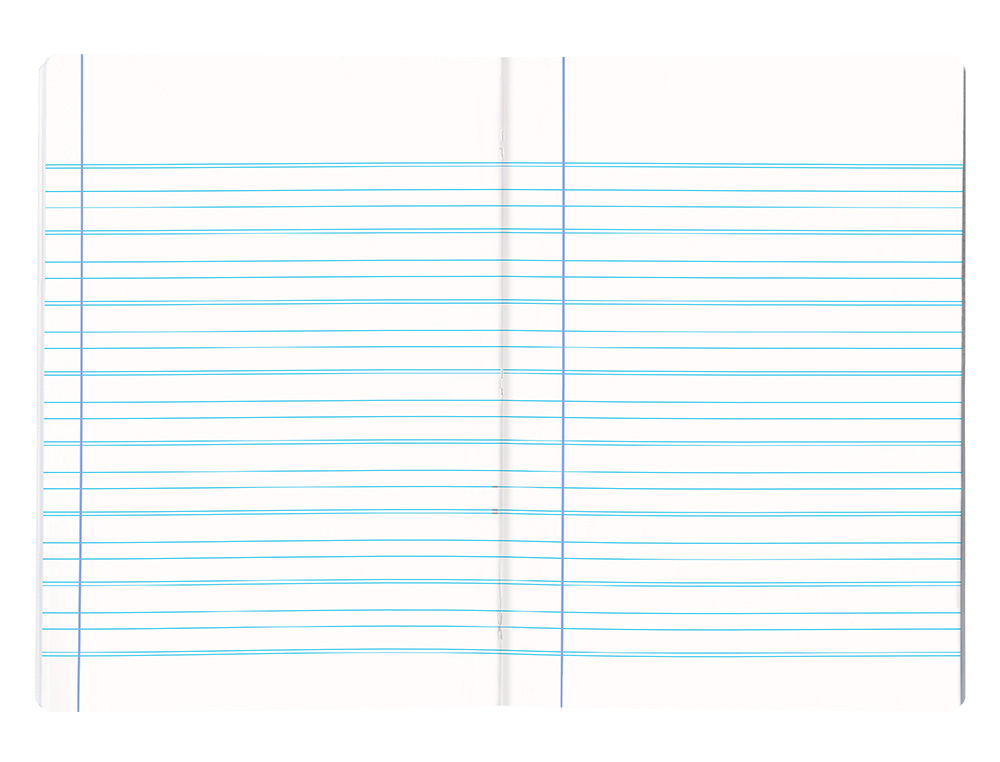 LIBRETA LIDERPAPEL SCRIPTUS A5+ PLUS 48 HOJAS 90G/M2 RAYADO MONTESSORI 5MM CON MARGEN COLORES SURTIDOS