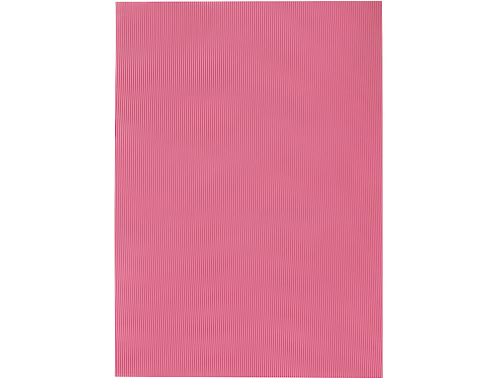 GOMA EVA ONDULADA LIDERPAPEL 50X70CM 2,2MM DE ESPESOR ROSA