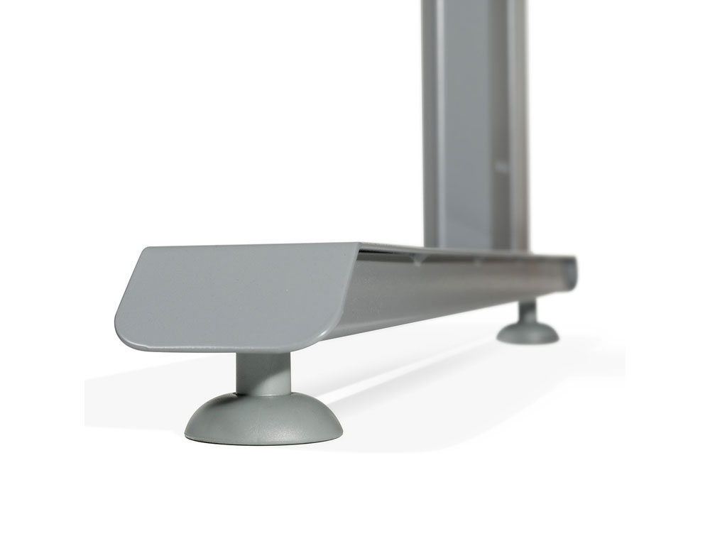 MESA DE OFICINA ROCADA METAL 2000AC04 GRIS/BLANCO 120X60 CM