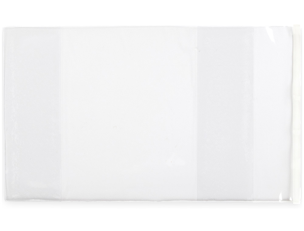FORRALIBRO LIDERPAPEL N31 CON SOLAPA AJUSTABLE ADHESIVO 312 X 530 MM